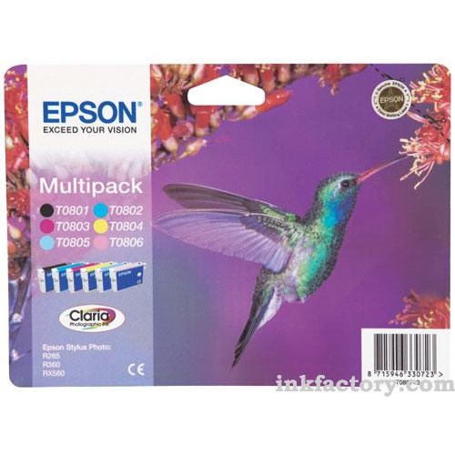 T080740-Multipack Epson Stylus Photo R26