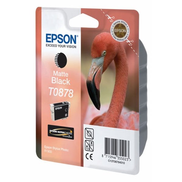 Cartuccia Epson T0878 (C13T08784020) Nero Matte Originale