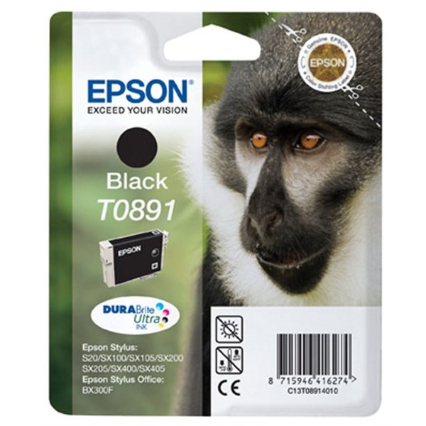 Cartuccia Epson T0891 (C13T08914020) Nero Originale