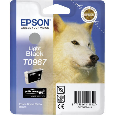 Cartuccia Epson T0967 (C13T09674020) Nero Light Originale