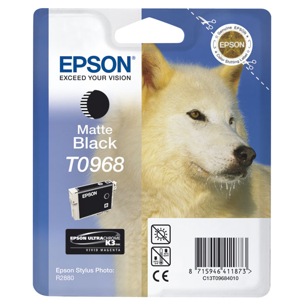 Cartuccia Epson T0968 (C13T09684020) Nero Matte Originale