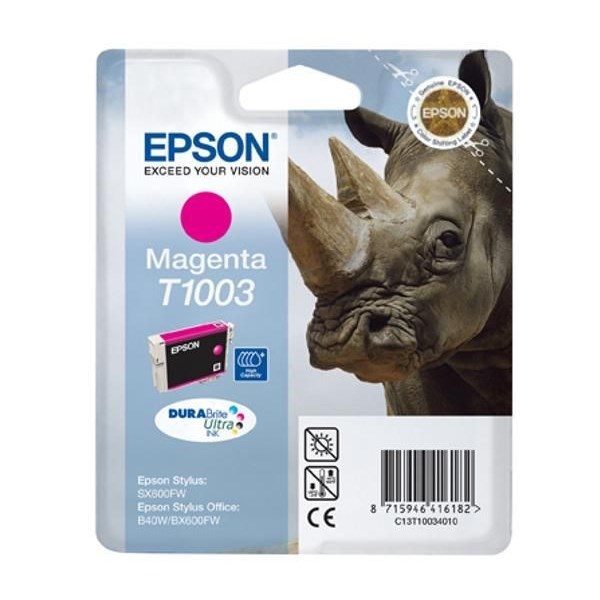 Cartuccia Epson T1003 (C13T10034020) Magenta Originale