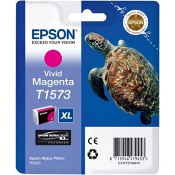 Cartuccia Epson T1573 (C13T15734010) Magenta Originale