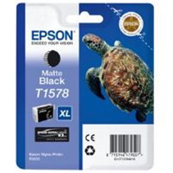 Cartuccia Epson T1578 (C13T15784010) Nero Matte Originale