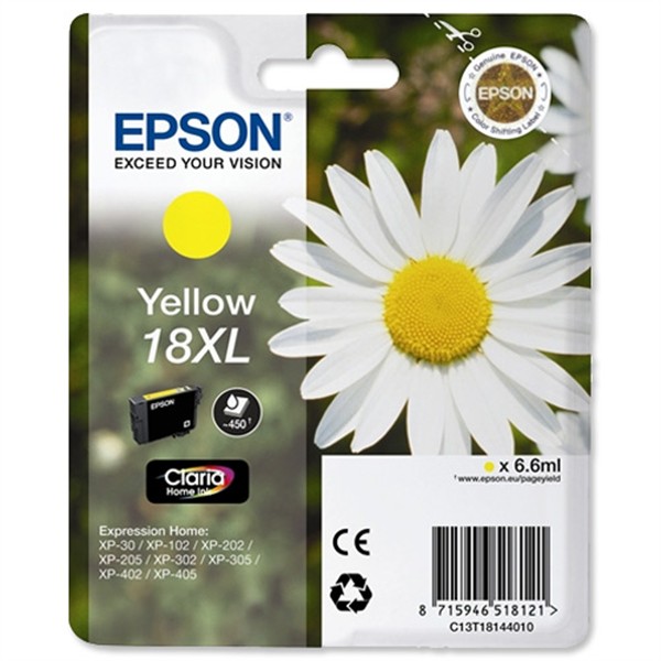 Cartuccia Epson T1814 XL (C13T18144020) Giallo Originale