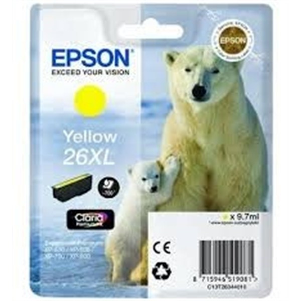 Epson T2634-XL Cartuccia Inchiostro Giallo