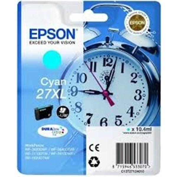 Epson T2712 - 27XL Cartuccia Inchiostro Ciano