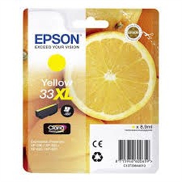 Cartuccia Epson T3364 T33XL (C13T33644020) Giallo Originale