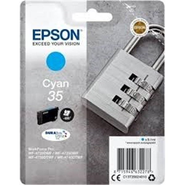 Cartuccia Epson T3582 (C13T35824020) Ciano Originale