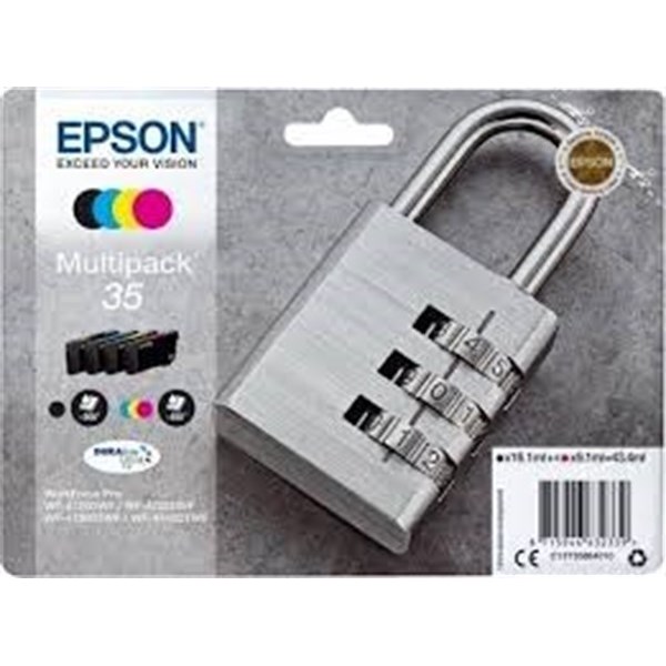 Cartuccia Epson T3586 (C13T35864020) Nero e Colore Originale