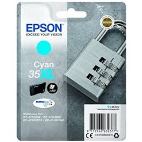 Cartuccia Epson T3592 (C13T35924020) Ciano Originale