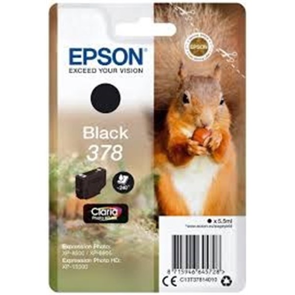 Cartuccia Epson 378 (C13T37814020) Nero Originale