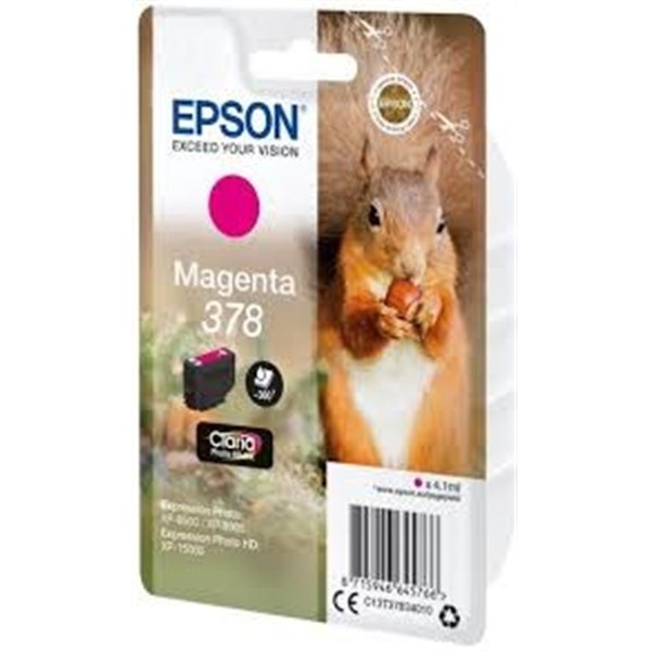 Cartuccia Epson 378 (C13T37834020) Magenta Originale