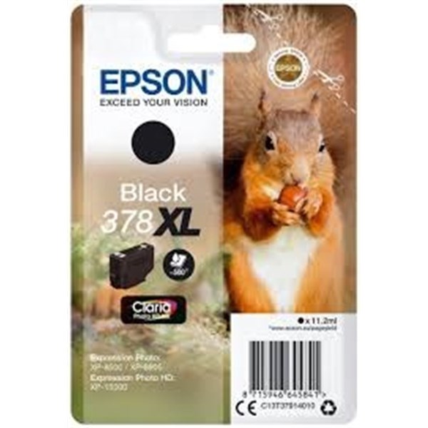 Cartuccia Epson 378XL (C13T37914020) Nero Originale