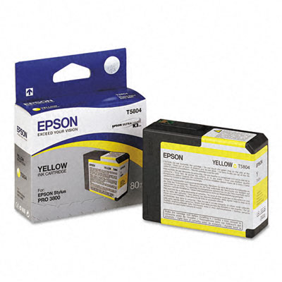 Cartuccia Epson T5804 (C13T580400) Giallo Originale