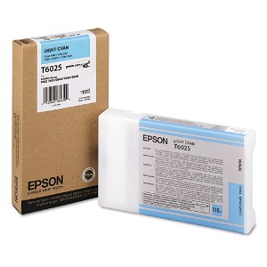 Cartuccia Epson T6025 (C13T602500) Ciano Fotografico Originale