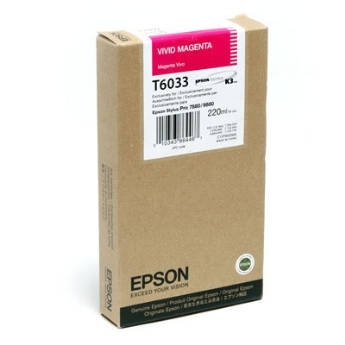 Cartuccia Epson T6033 (C13T603300) Magenta Originale