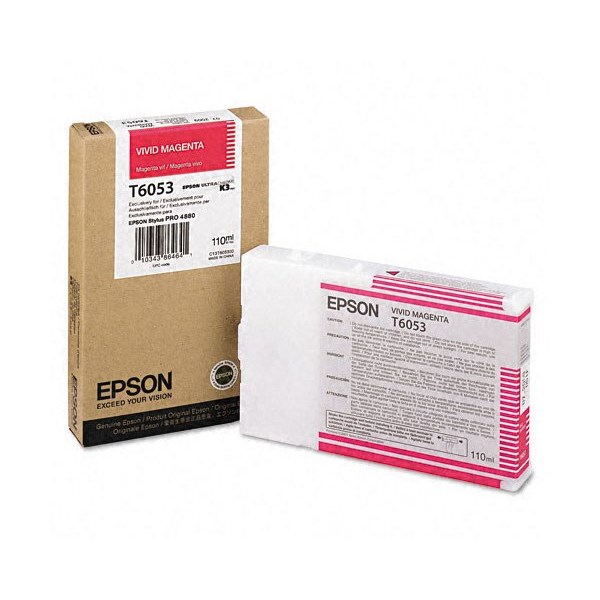 Cartuccia Epson T6053 (C13T605300) Magenta Originale