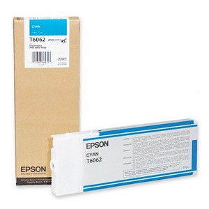 Cartuccia Epson T6062 (C13T606200) Ciano Originale