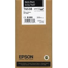 Cartuccia Epson T6538 (C13T653800) Nero Matte Originale
