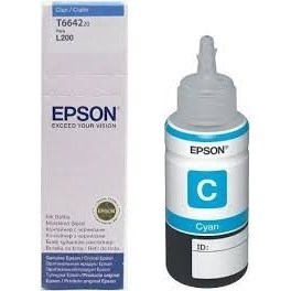 Inchiostro Ciano per la ricarica di Epson Ecotank L300, L355, L555