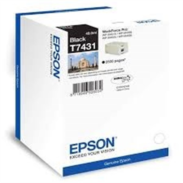 Cartuccia Epson T7431 (C13T74314010) Nero Originale