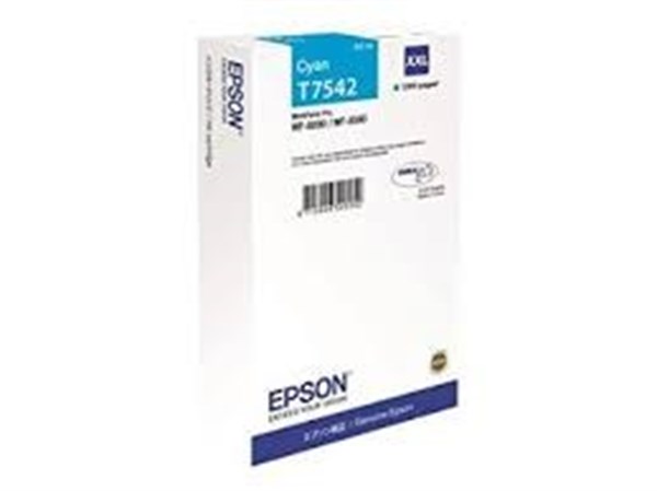 Cartuccia Epson T7542 XXL (C13T754240) Ciano Originale