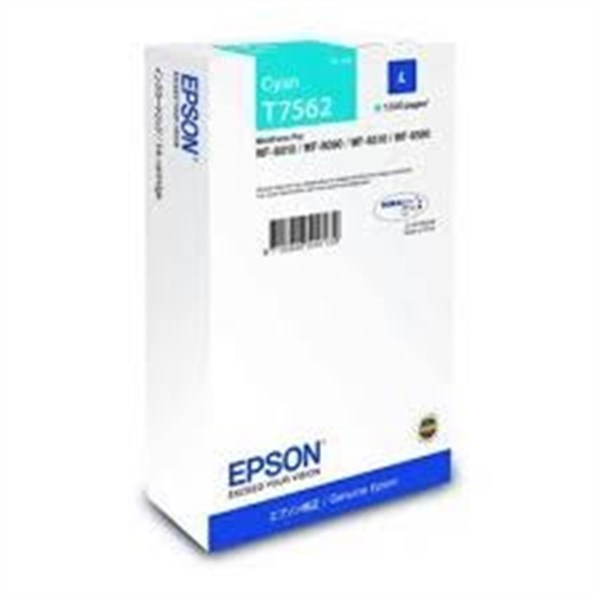 Cartuccia Epson T7562L (C13T756240) Ciano Originale