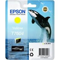 Cartuccia Epson T7604 (C13T76044010) Giallo Originale