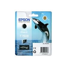 Cartuccia Epson T7608 (C13T76084010) Nero Matte Originale