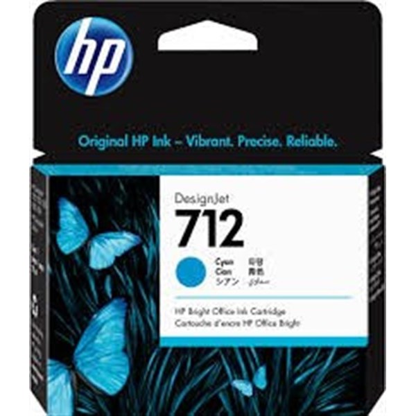 Cartuccia HP 712 (3ED67A) Ciano Originale