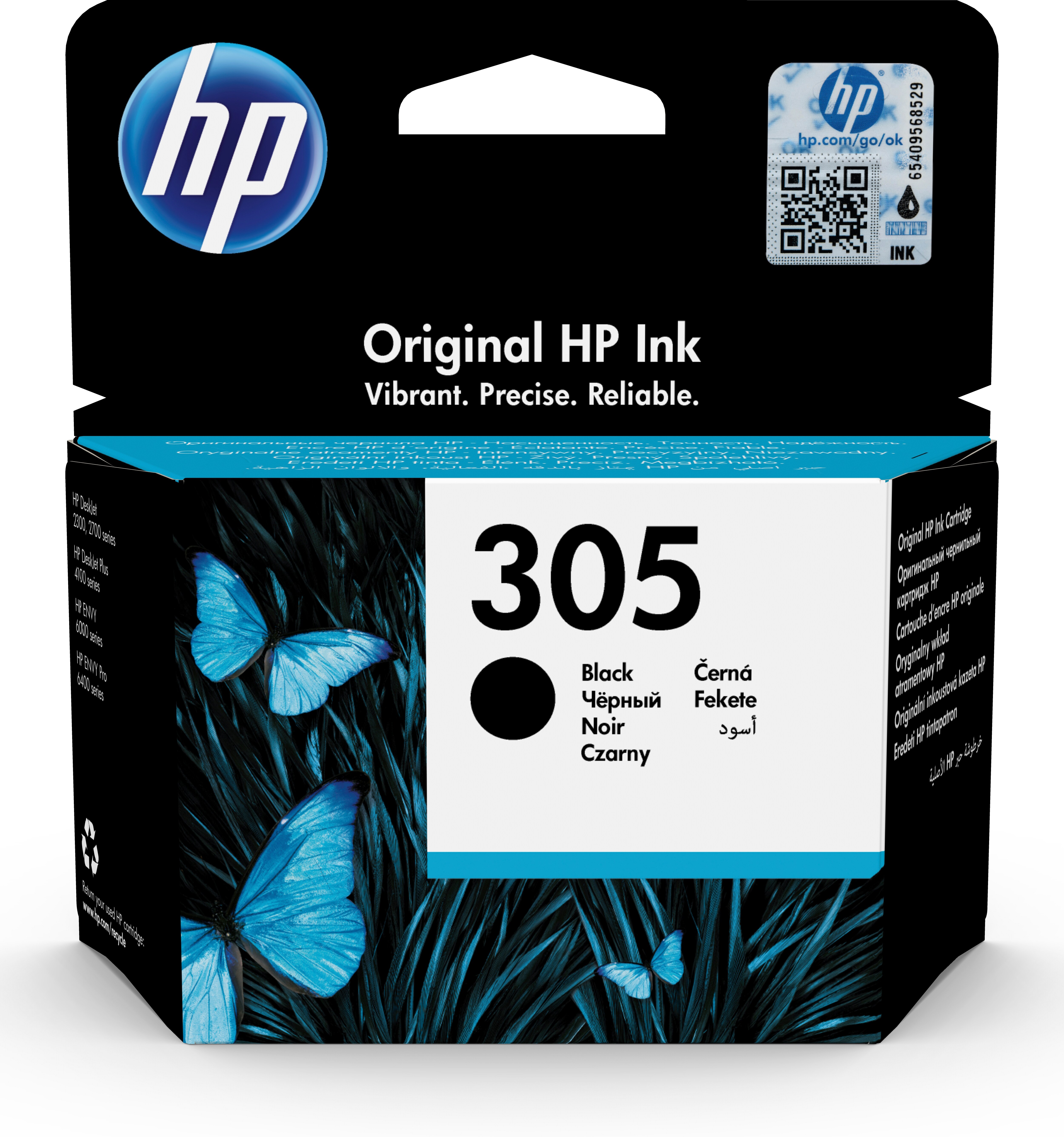 Cartuccia HP 305 (3YM61AE) Nero Originale