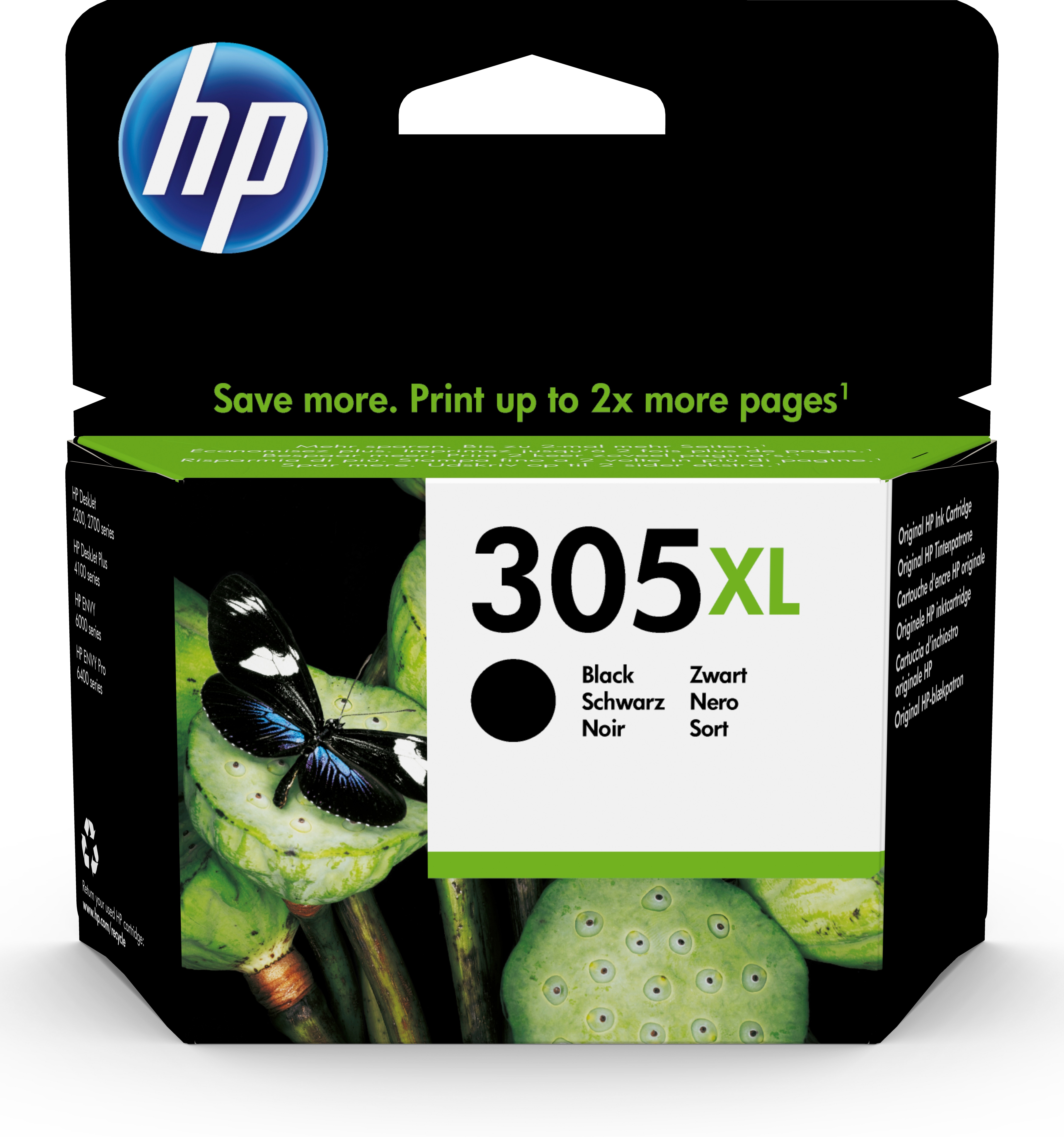 Cartuccia HP 305XL (3YM62AE) Nero Originale