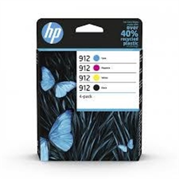 MULTIPACK 912 HP - 4 Cartucce HP OFFICEJET8012 , 8014 ,8015