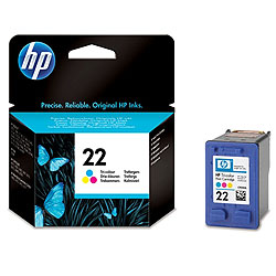 Cartuccia HP 22 (C9352AE) Colori Originale