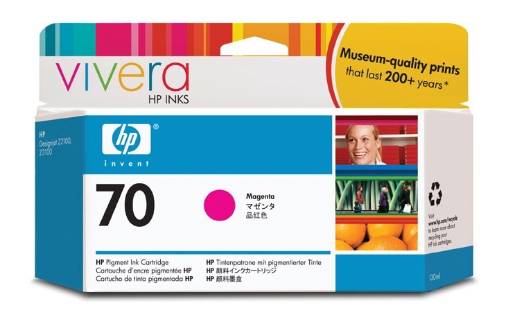 Cartuccia HP 70 (C9453A) Magenta Originale