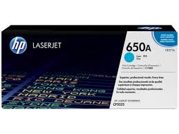 Toner HP 650A (CE271A) Ciano Originale