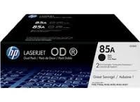 2 Toner HP 85A (CE285AD) Nero Originali