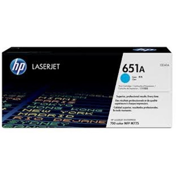 Toner HP 651A (CE341A) Ciano Originale