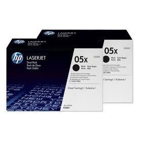 Toner HP 05X (CE505XD) Nero Originale Confezione Doppia