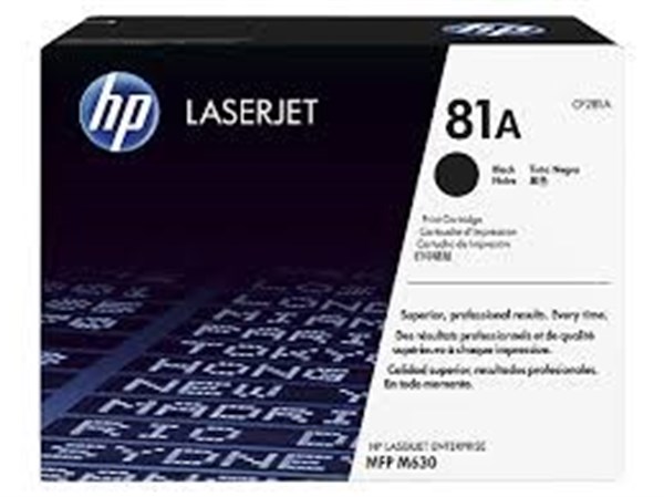 HP CF281A Toner Nero 81A