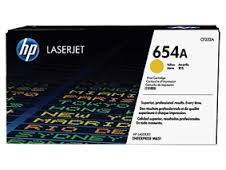 Toner HP 654A (CF332A) Giallo Originale