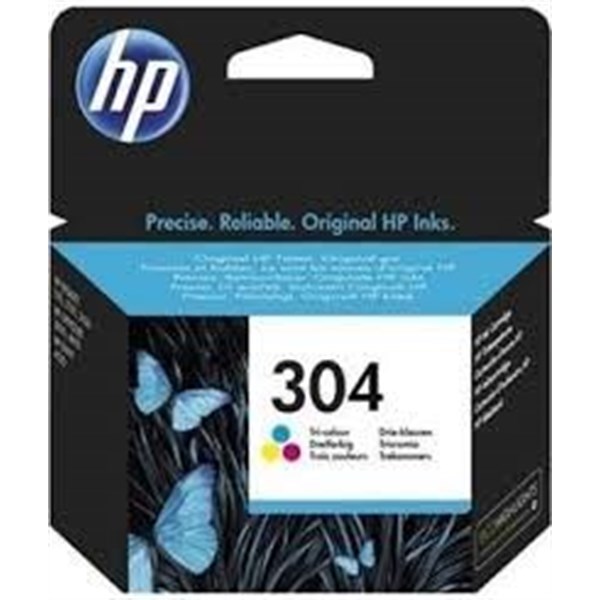 Cartuccia HP 304 (N9K05AE) Colori Originale