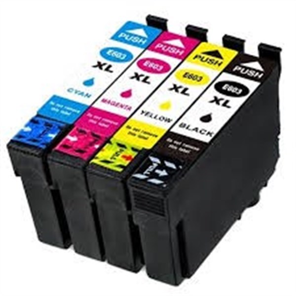 Cartuccia Epson 603XL (C13T03A64010) Nero + Colore Compatibile