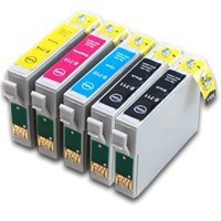 5 Cartucce per Epson T1631 , T1632 , T1633 , T1634