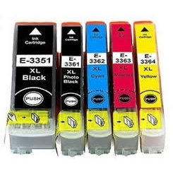 Cartuccia Epson T33XL (T33574020) Nero e Colori Compatibile