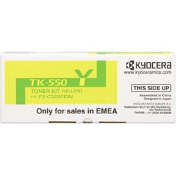 Toner Kyocera Mita TK550Y (1T02HMAEU0) Giallo Originale
