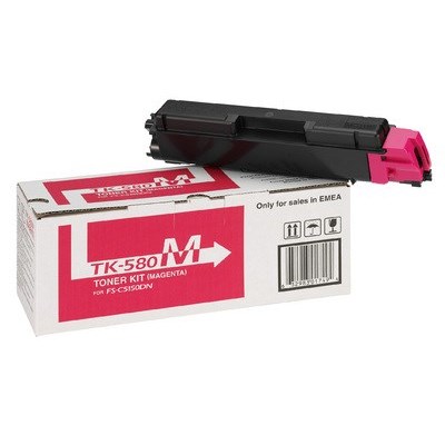 Toner Kyocera Mita TK580M (1T02KTBNL0) Magenta Originale