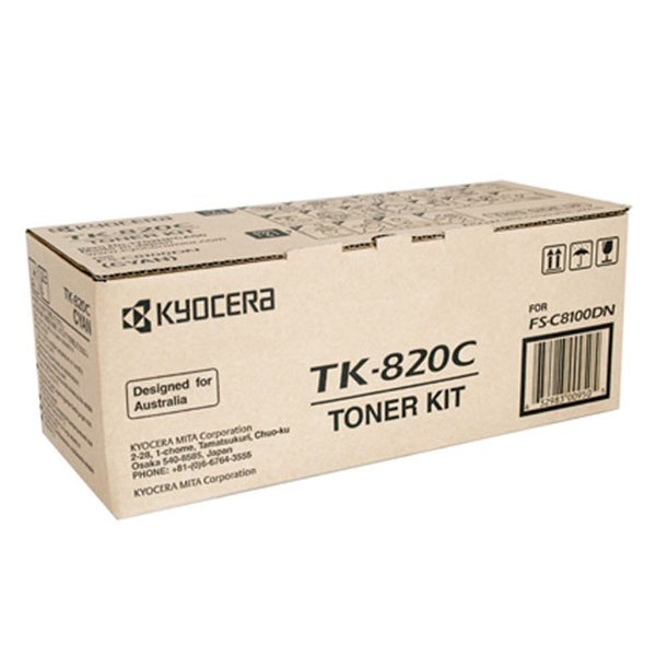 Kyocera Mita TK-820C Toner Ciano
