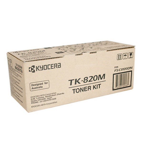 Kyocera Mita TK-820M Toner Magenta